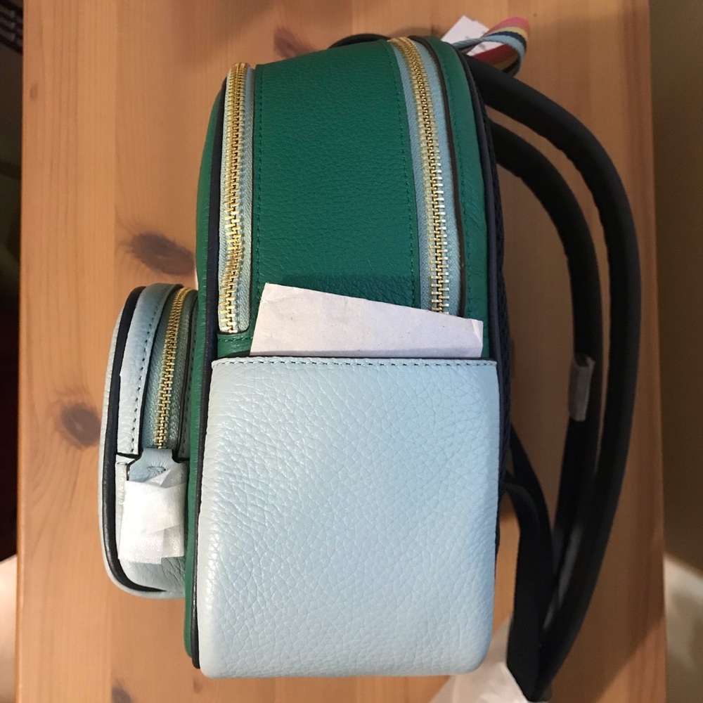 🌺 Coach Mini Court Backpack With Radish ❤️ - Picture 7 of 13